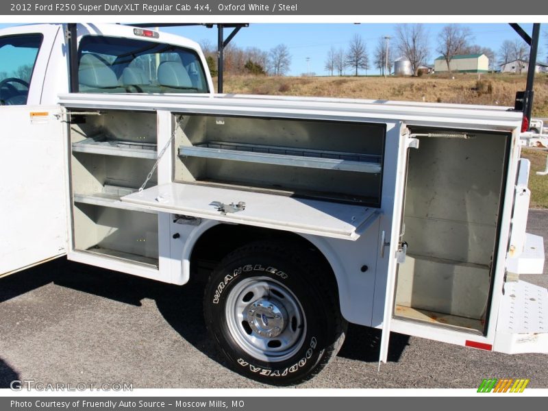 Oxford White / Steel 2012 Ford F250 Super Duty XLT Regular Cab 4x4