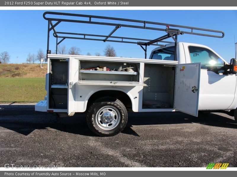 Oxford White / Steel 2012 Ford F250 Super Duty XLT Regular Cab 4x4