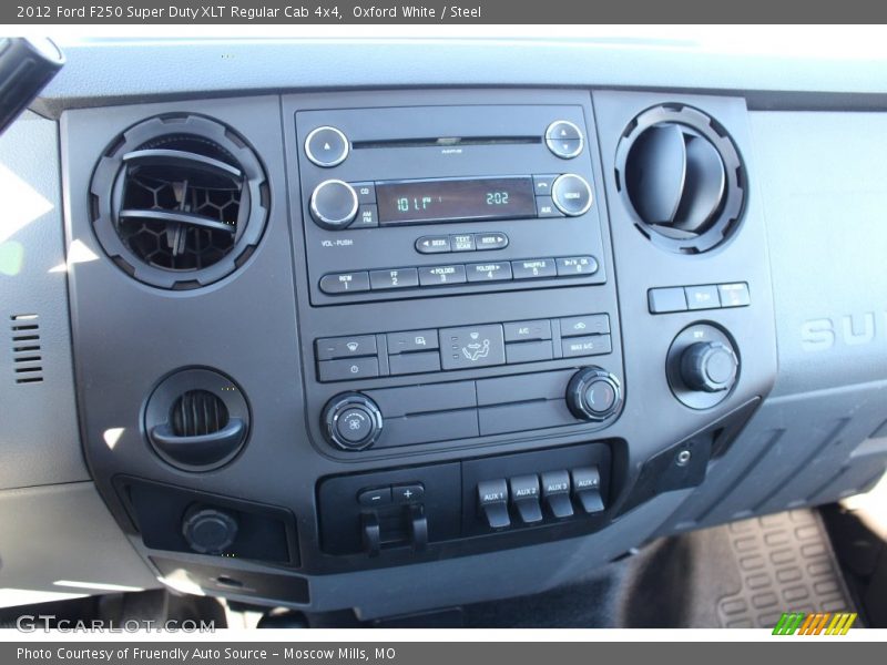 Oxford White / Steel 2012 Ford F250 Super Duty XLT Regular Cab 4x4