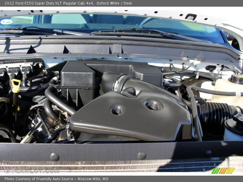Oxford White / Steel 2012 Ford F250 Super Duty XLT Regular Cab 4x4