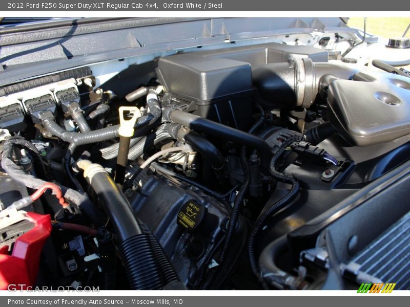 Oxford White / Steel 2012 Ford F250 Super Duty XLT Regular Cab 4x4