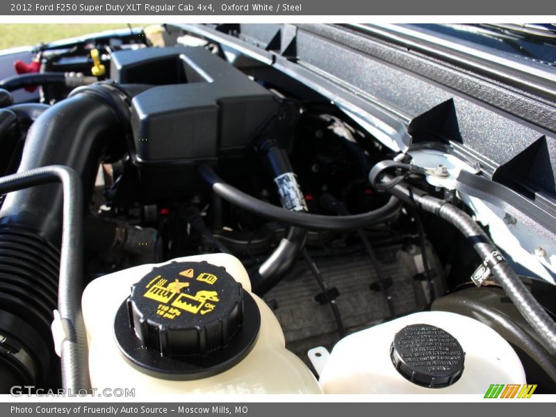 Oxford White / Steel 2012 Ford F250 Super Duty XLT Regular Cab 4x4
