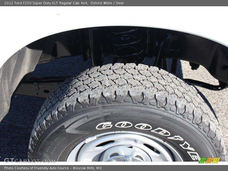 Oxford White / Steel 2012 Ford F250 Super Duty XLT Regular Cab 4x4