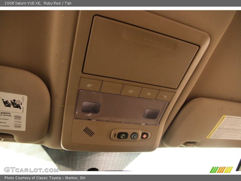 Ruby Red / Tan 2008 Saturn VUE XE