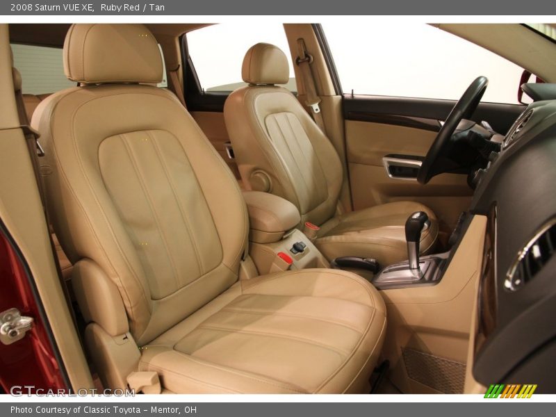 Ruby Red / Tan 2008 Saturn VUE XE