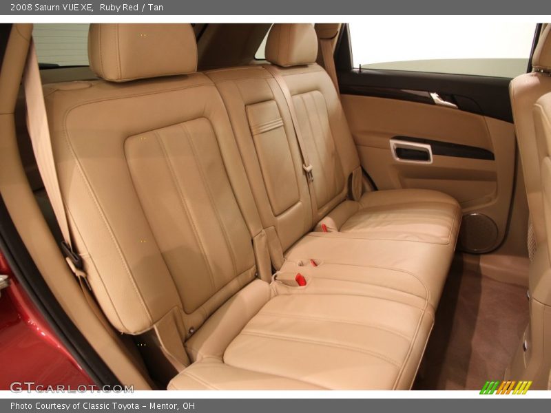 Ruby Red / Tan 2008 Saturn VUE XE