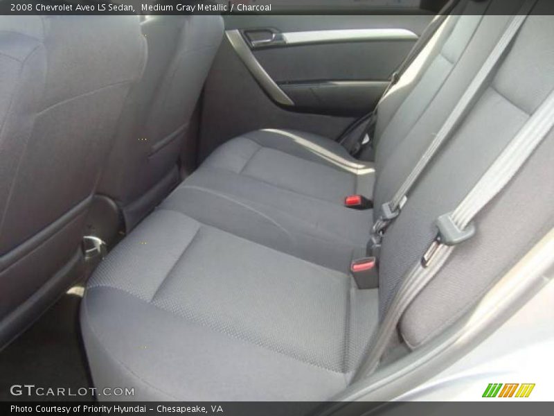 Medium Gray Metallic / Charcoal 2008 Chevrolet Aveo LS Sedan