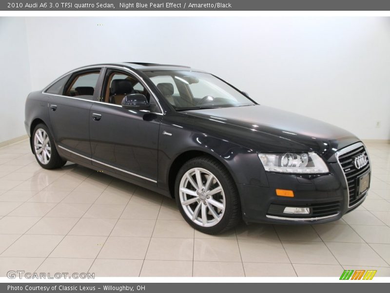 Front 3/4 View of 2010 A6 3.0 TFSI quattro Sedan