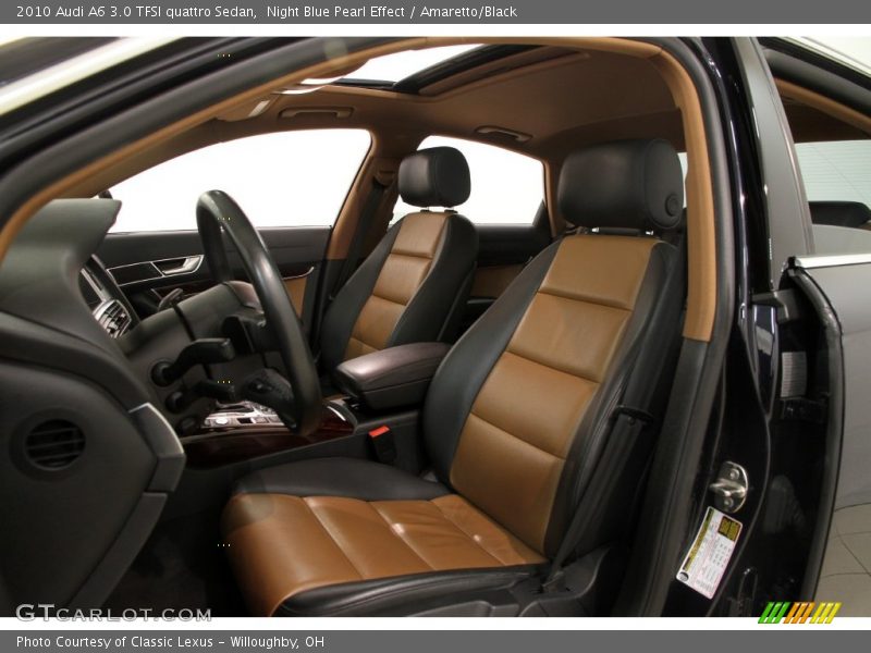  2010 A6 3.0 TFSI quattro Sedan Amaretto/Black Interior