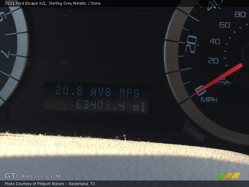 Sterling Grey Metallic / Stone 2011 Ford Escape XLS