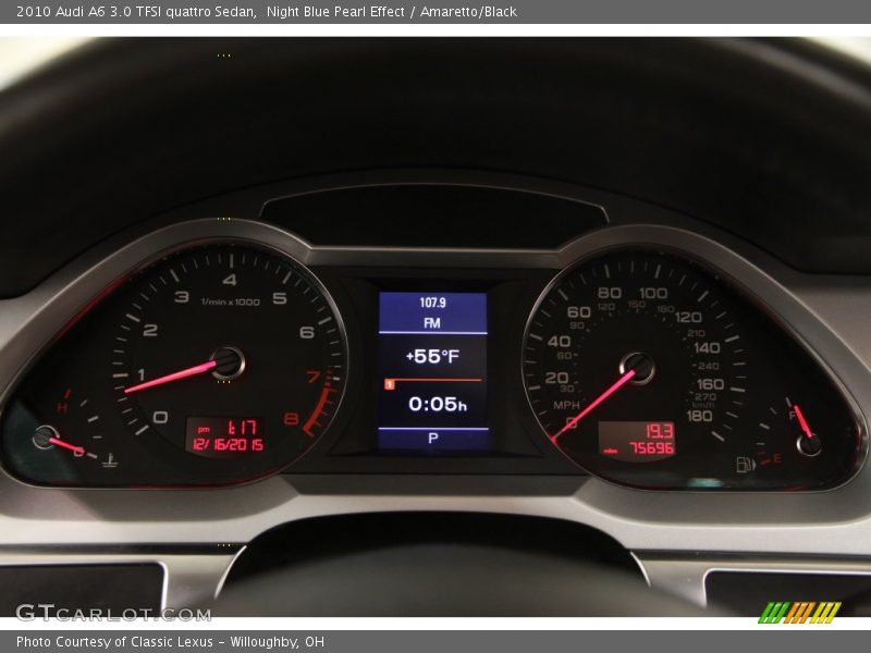  2010 A6 3.0 TFSI quattro Sedan 3.0 TFSI quattro Sedan Gauges
