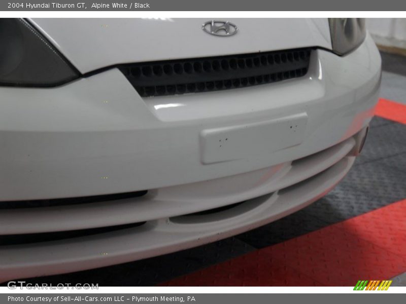 Alpine White / Black 2004 Hyundai Tiburon GT