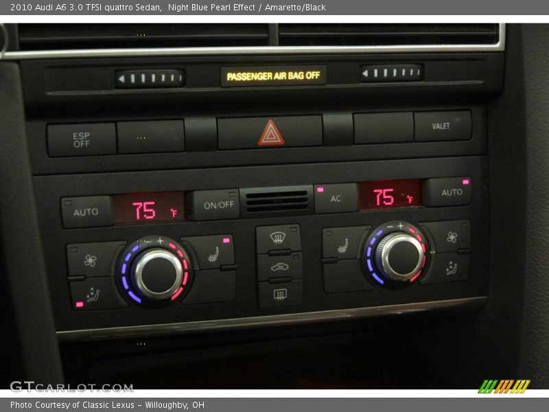 Night Blue Pearl Effect / Amaretto/Black 2010 Audi A6 3.0 TFSI quattro Sedan