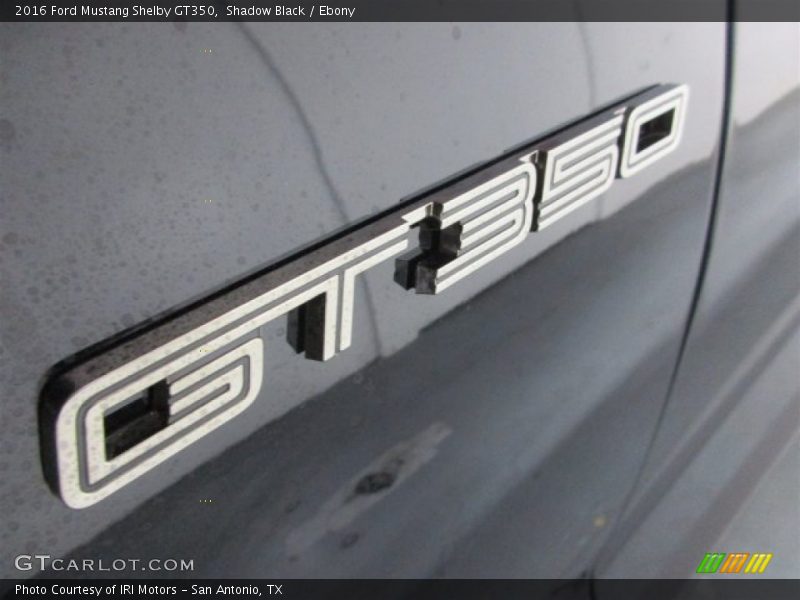 GT 350 - 2016 Ford Mustang Shelby GT350