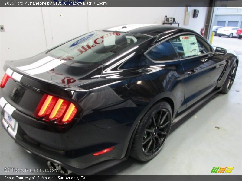  2016 Mustang Shelby GT350 Shadow Black