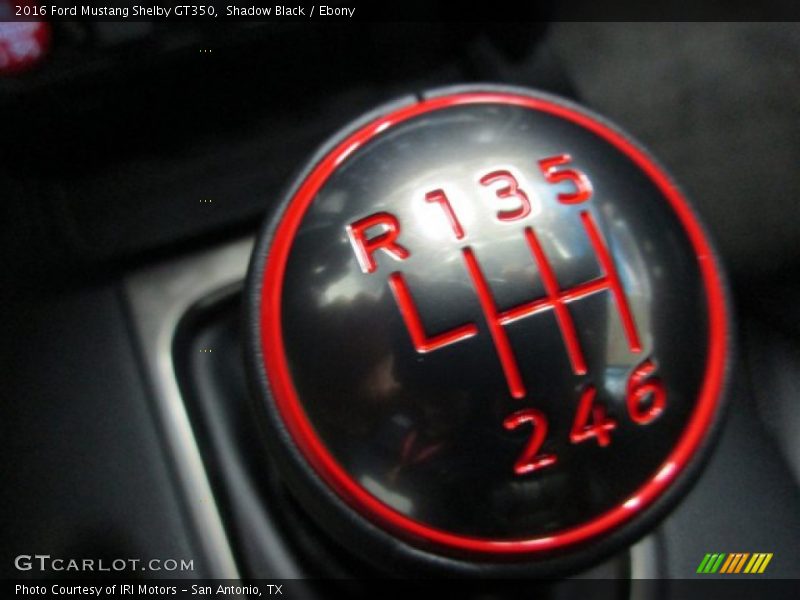  2016 Mustang Shelby GT350 6 Speed Manual Shifter