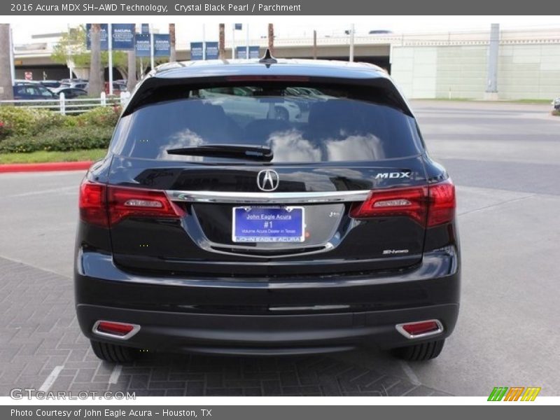 Crystal Black Pearl / Parchment 2016 Acura MDX SH-AWD Technology