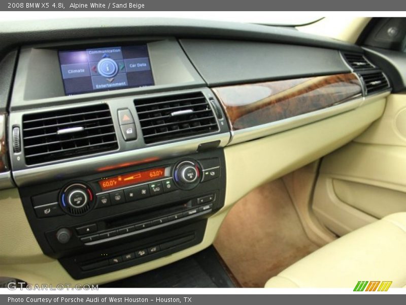 Alpine White / Sand Beige 2008 BMW X5 4.8i