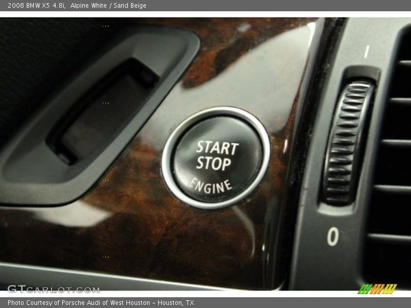 Alpine White / Sand Beige 2008 BMW X5 4.8i