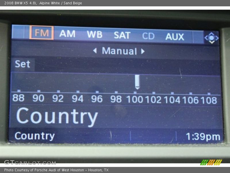 Alpine White / Sand Beige 2008 BMW X5 4.8i