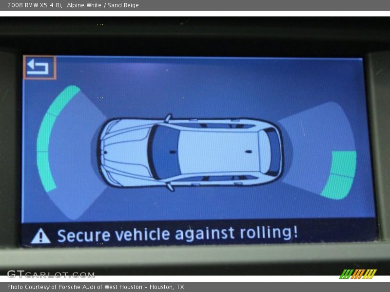 Alpine White / Sand Beige 2008 BMW X5 4.8i