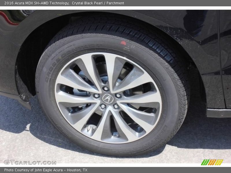 Crystal Black Pearl / Parchment 2016 Acura MDX SH-AWD Technology