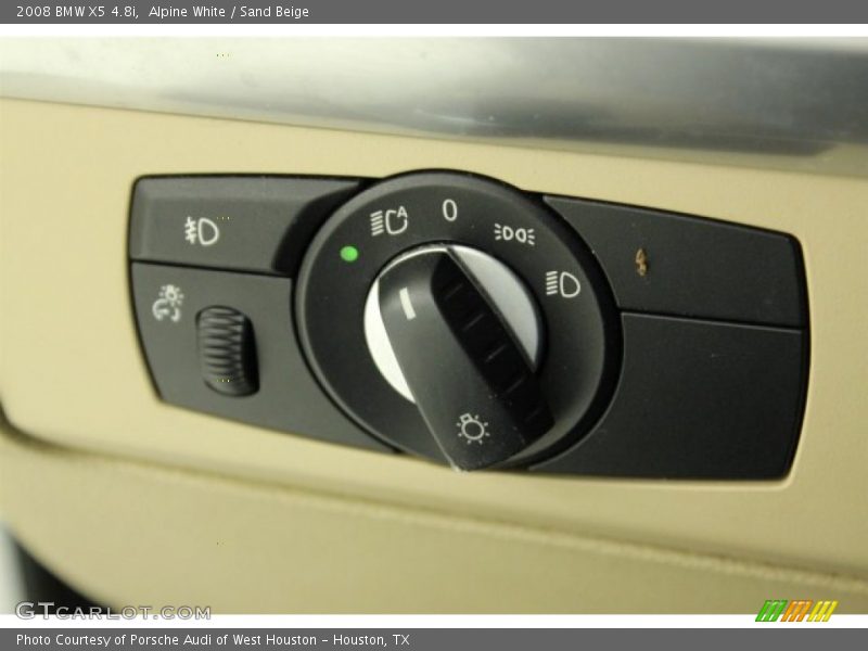 Alpine White / Sand Beige 2008 BMW X5 4.8i