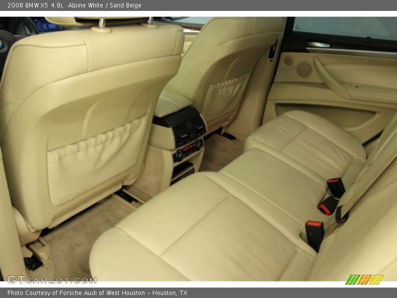 Alpine White / Sand Beige 2008 BMW X5 4.8i