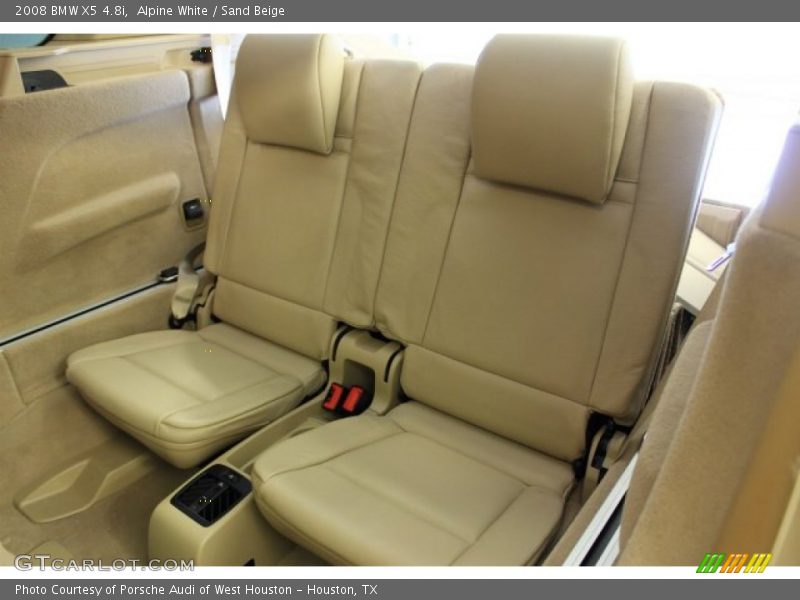 Alpine White / Sand Beige 2008 BMW X5 4.8i