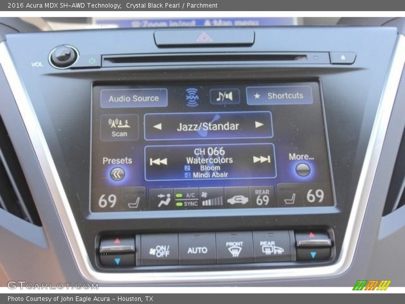 Crystal Black Pearl / Parchment 2016 Acura MDX SH-AWD Technology