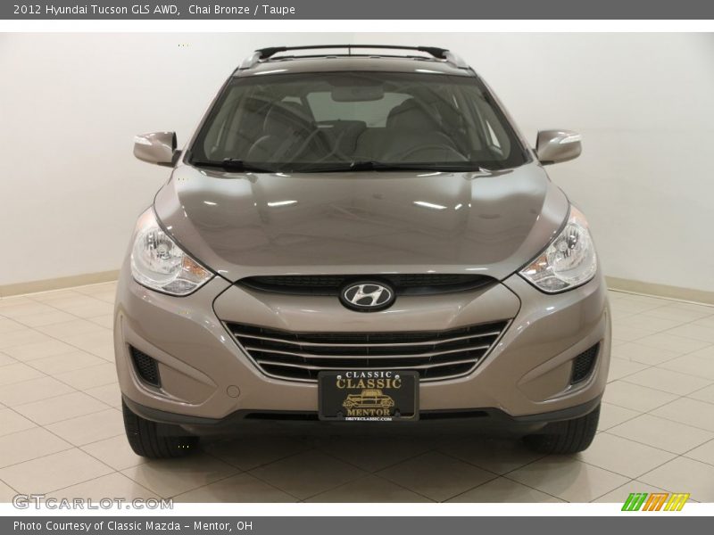 Chai Bronze / Taupe 2012 Hyundai Tucson GLS AWD