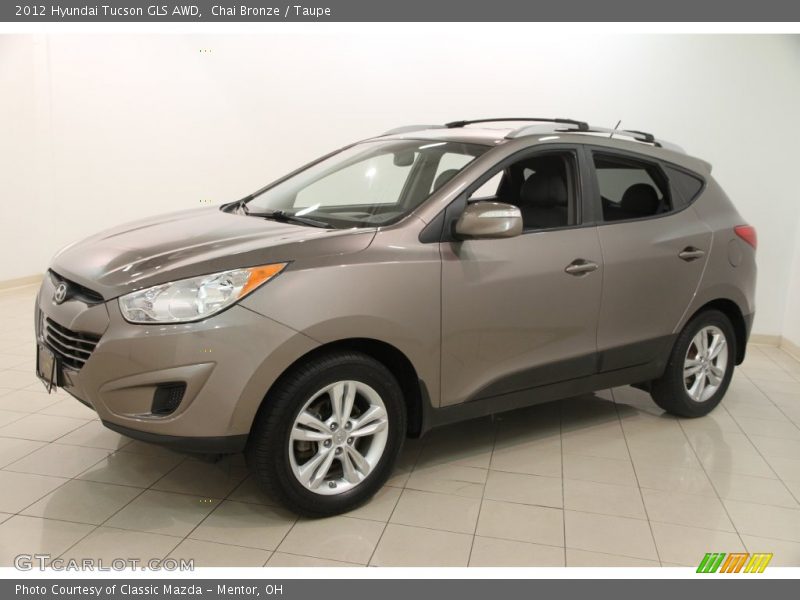 Chai Bronze / Taupe 2012 Hyundai Tucson GLS AWD