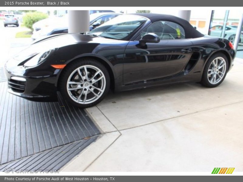 Black / Black 2015 Porsche Boxster