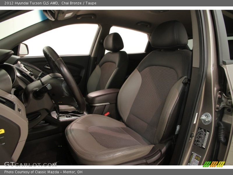 Chai Bronze / Taupe 2012 Hyundai Tucson GLS AWD