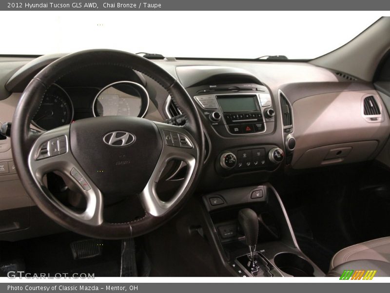 Chai Bronze / Taupe 2012 Hyundai Tucson GLS AWD