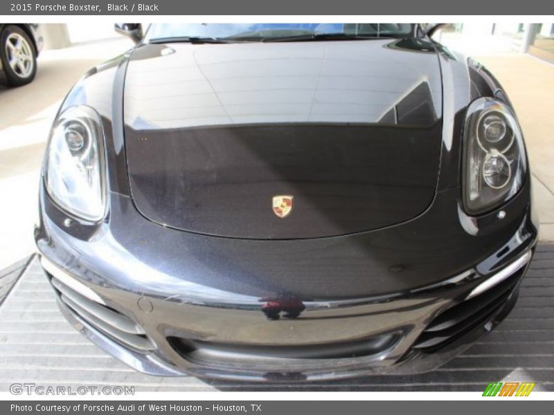 Black / Black 2015 Porsche Boxster