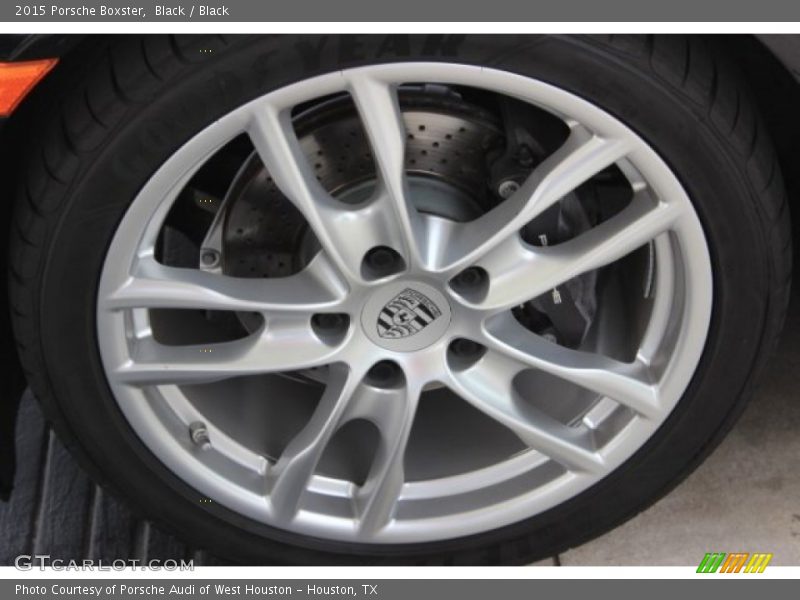 Black / Black 2015 Porsche Boxster