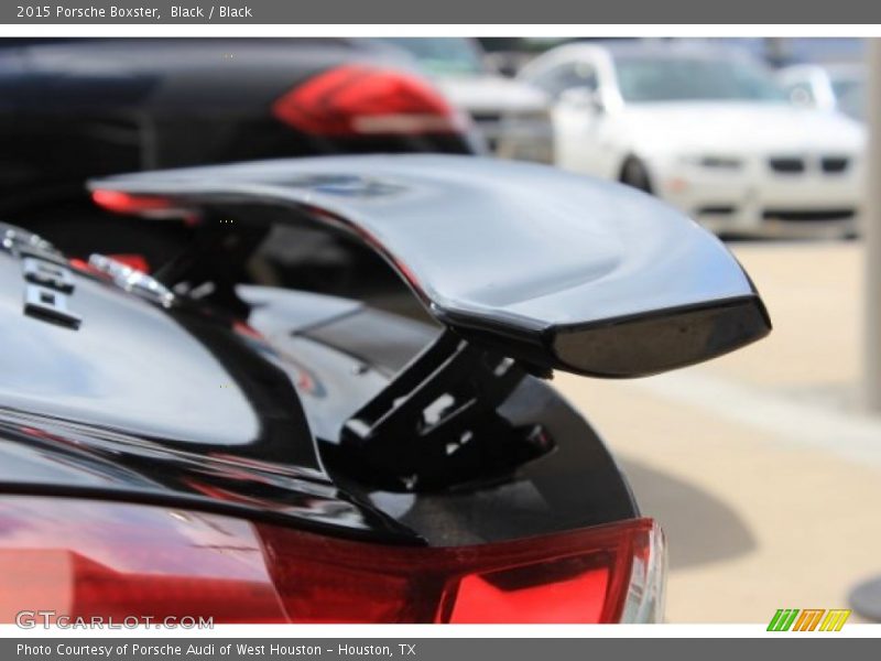 Black / Black 2015 Porsche Boxster