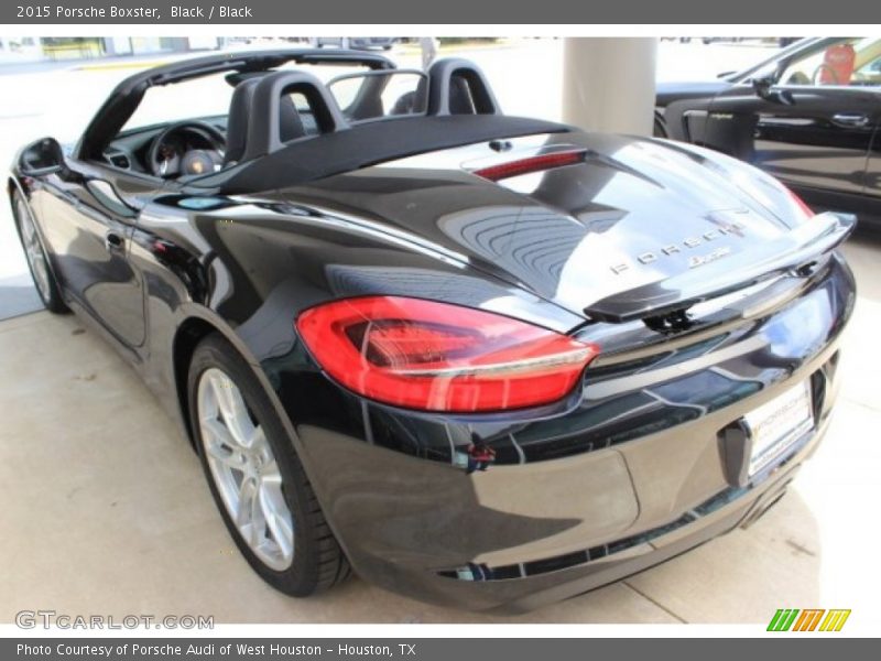 Black / Black 2015 Porsche Boxster