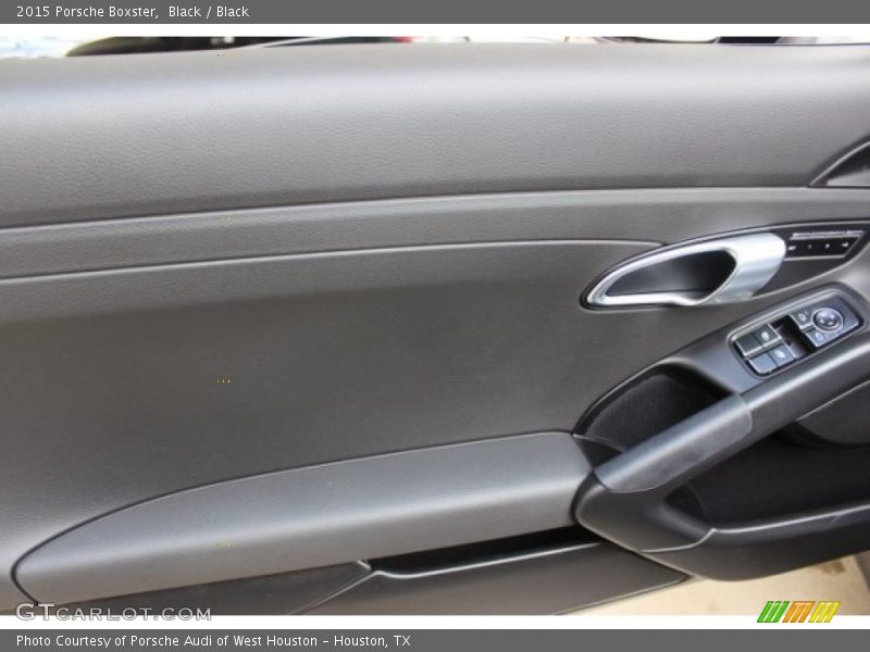 Black / Black 2015 Porsche Boxster
