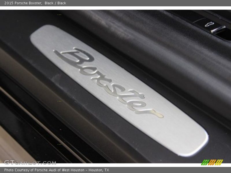 Black / Black 2015 Porsche Boxster