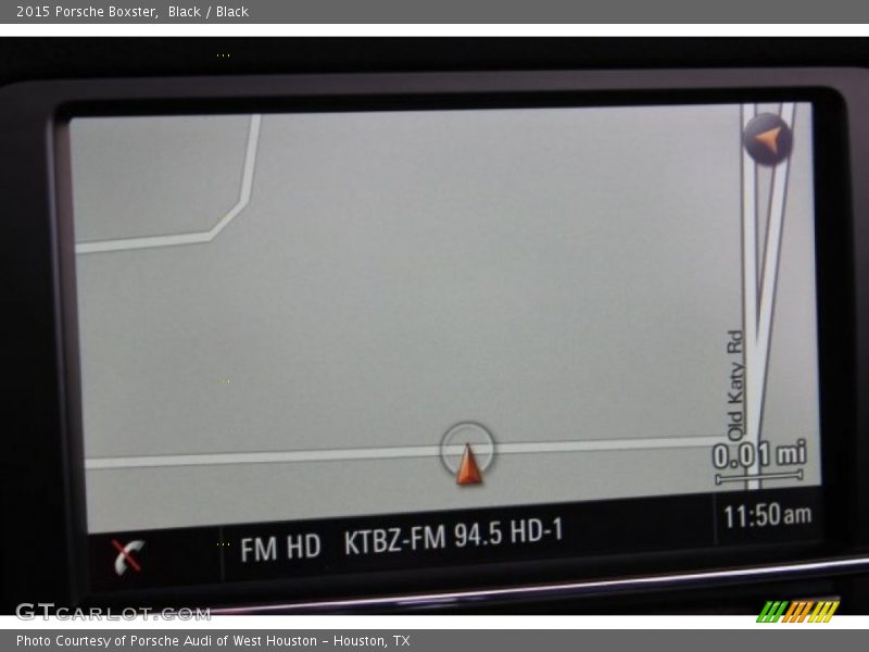Black / Black 2015 Porsche Boxster