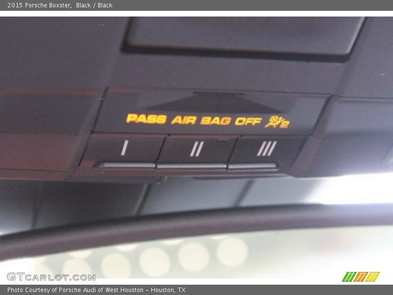 Black / Black 2015 Porsche Boxster