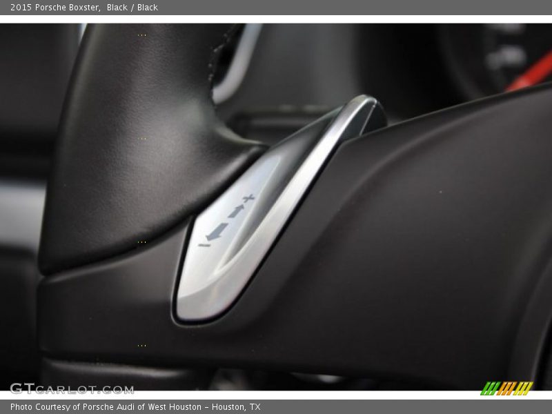 Black / Black 2015 Porsche Boxster