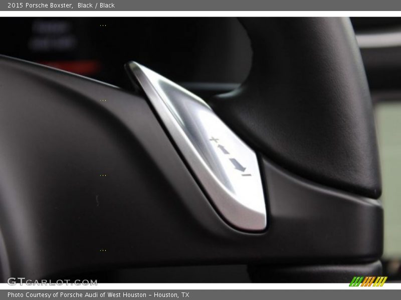 Black / Black 2015 Porsche Boxster