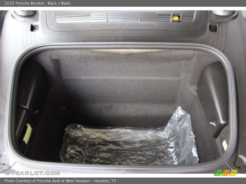Black / Black 2015 Porsche Boxster