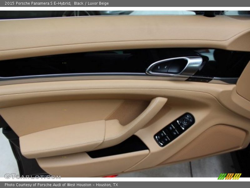 Black / Luxor Beige 2015 Porsche Panamera S E-Hybrid