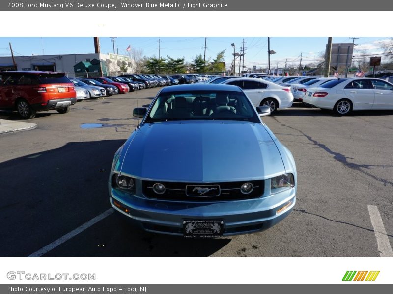 Windveil Blue Metallic / Light Graphite 2008 Ford Mustang V6 Deluxe Coupe