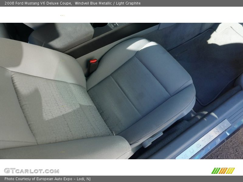 Windveil Blue Metallic / Light Graphite 2008 Ford Mustang V6 Deluxe Coupe