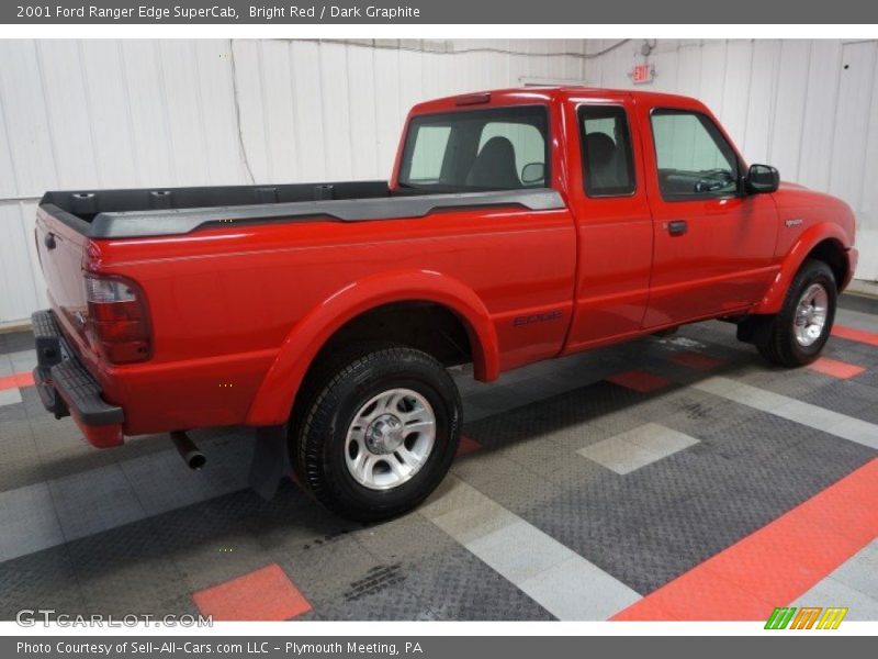 Bright Red / Dark Graphite 2001 Ford Ranger Edge SuperCab